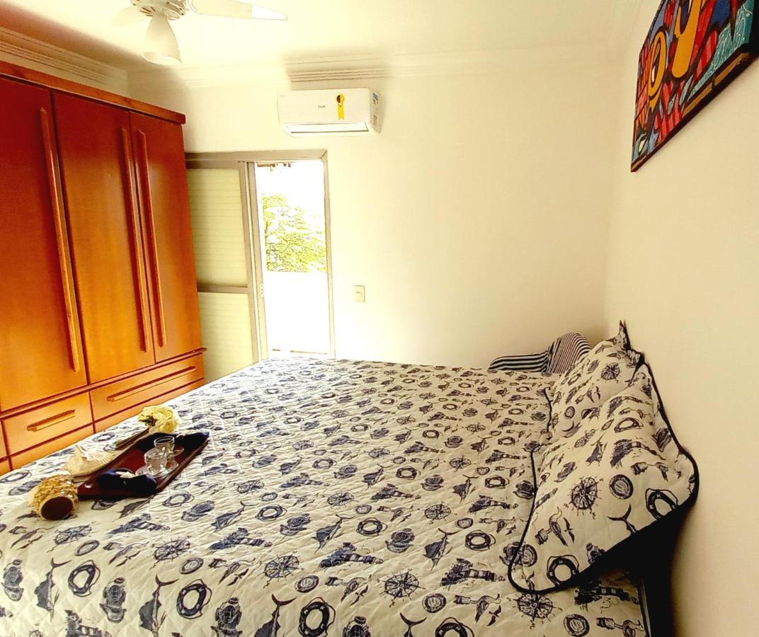Apartamento Guarujá, praia Astúrias aconchegante Appartamento Esterno foto