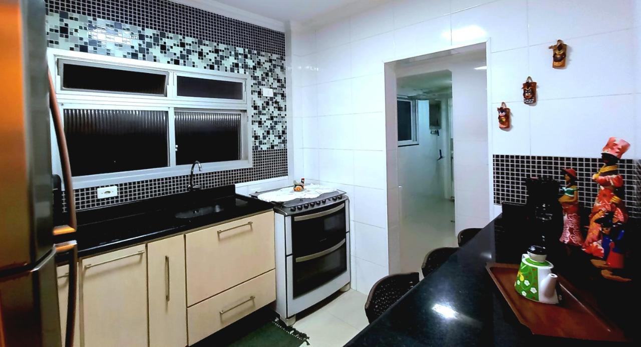 Apartamento Guarujá, praia Astúrias aconchegante Appartamento Esterno foto