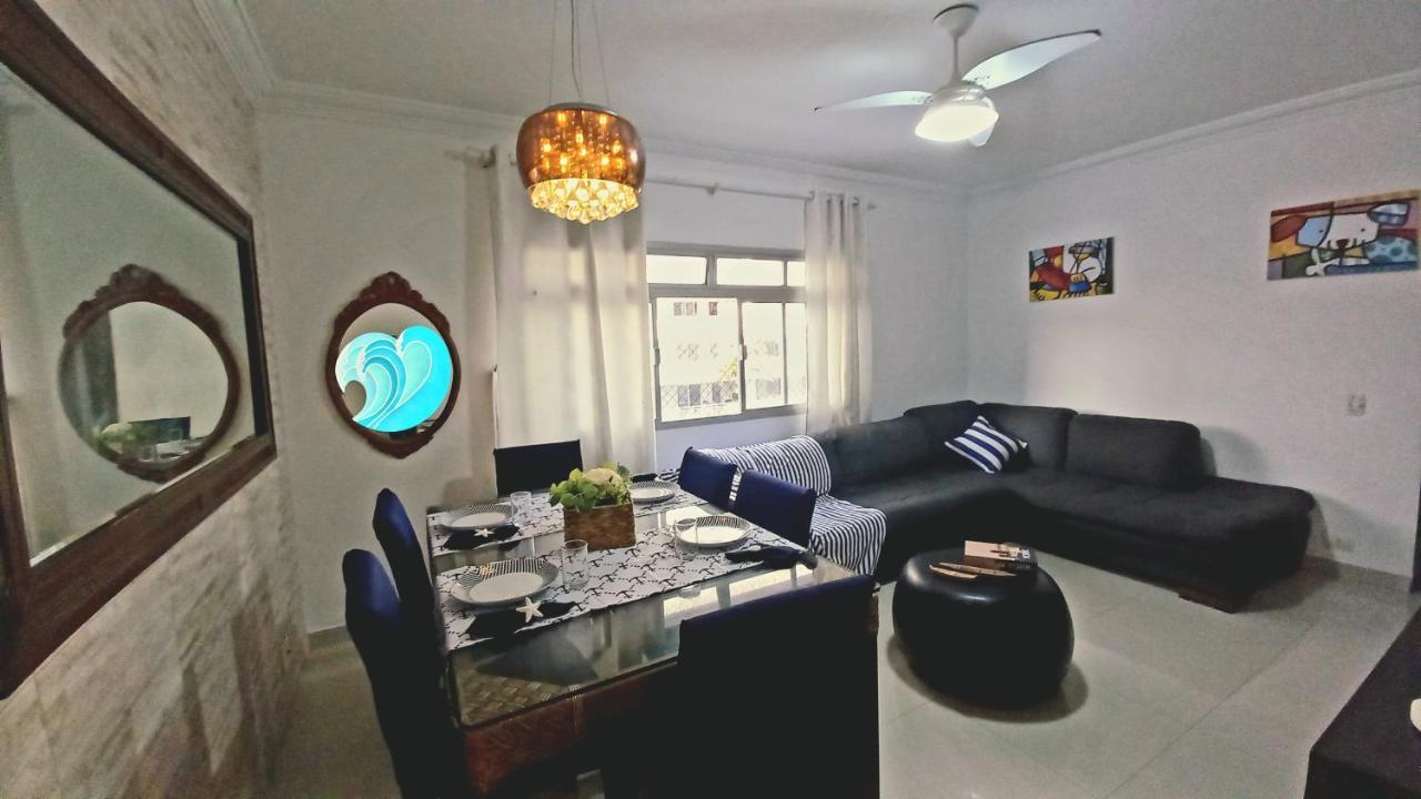 Apartamento Guarujá, praia Astúrias aconchegante Appartamento Esterno foto