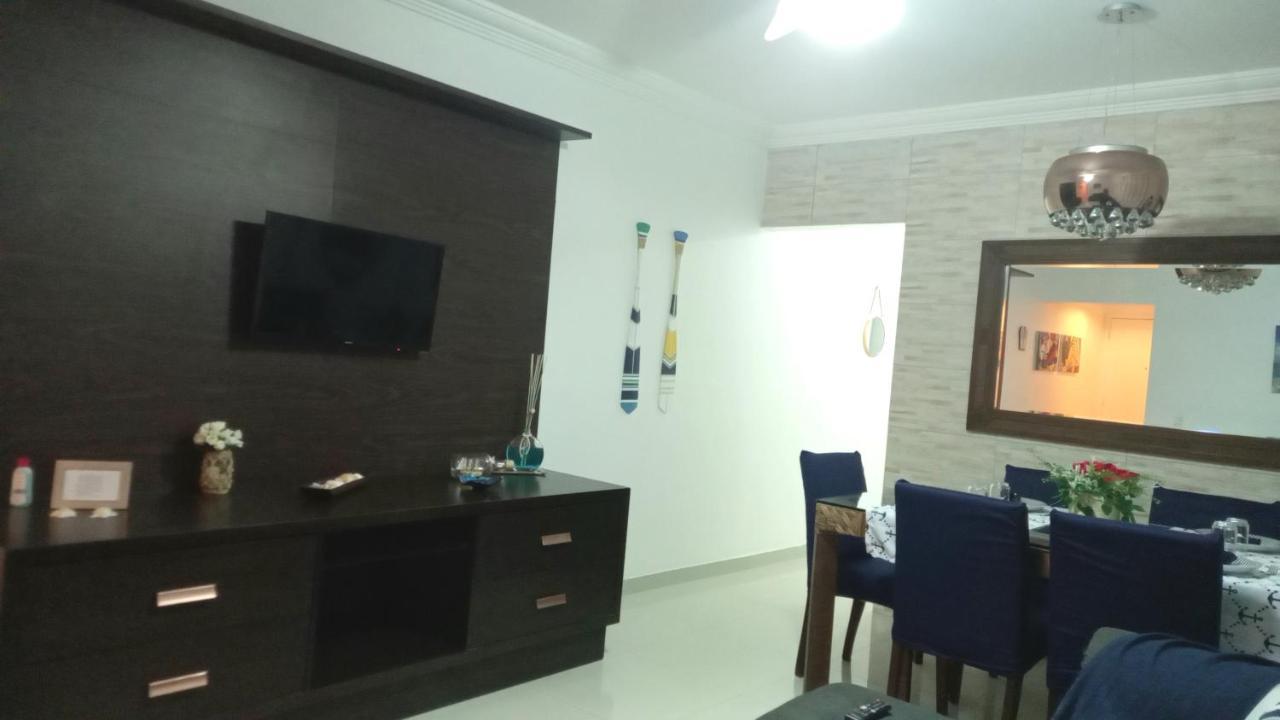 Apartamento Guarujá, praia Astúrias aconchegante Appartamento Esterno foto