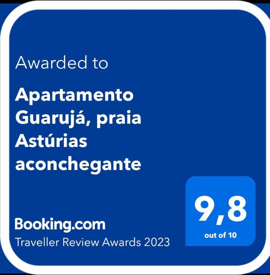 Apartamento Guarujá, praia Astúrias aconchegante Appartamento Esterno foto